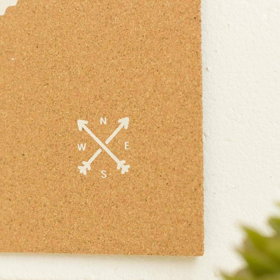 Mapa de corcho - Woody Map Natural Europa - Misswood